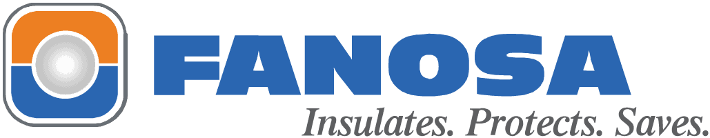 Logo - Fanosa Insulates. Protects. Saves.