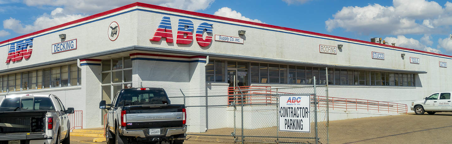 Exterior de una tienda de ABC Supply