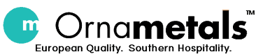 Logo - Ornametals European Quality. Southern Hospitality.